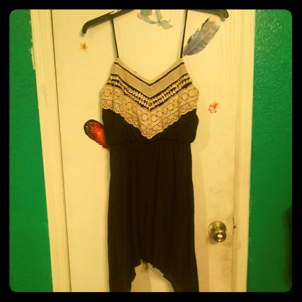 Strapless dress